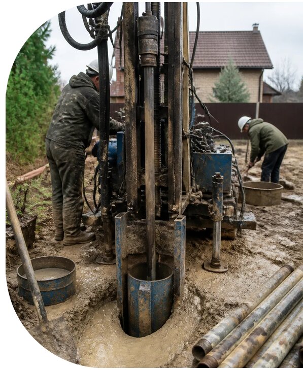 Углубление скважины на воду в Сосногорске от 3095 р. | АПаруса-Сно