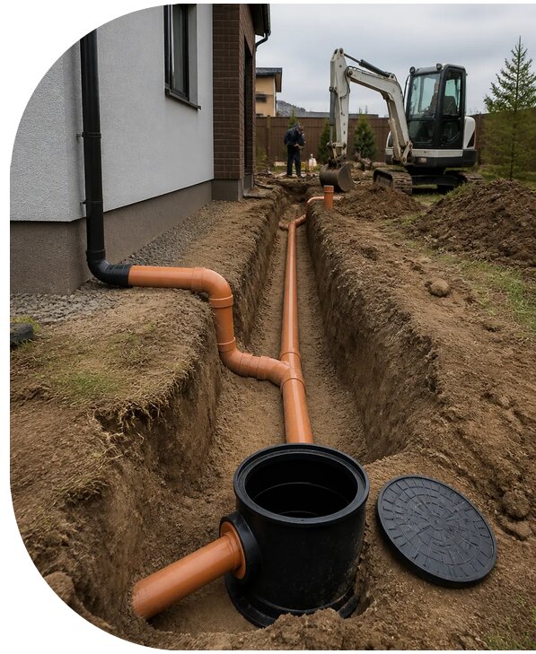 Монтаж наружной канализации в Сосногорске от 2579 р. | АПаруса-Сно